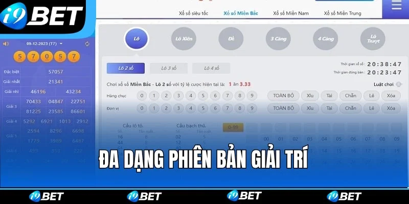 Thu hút nhờ đa dạng phiên bản giải trí